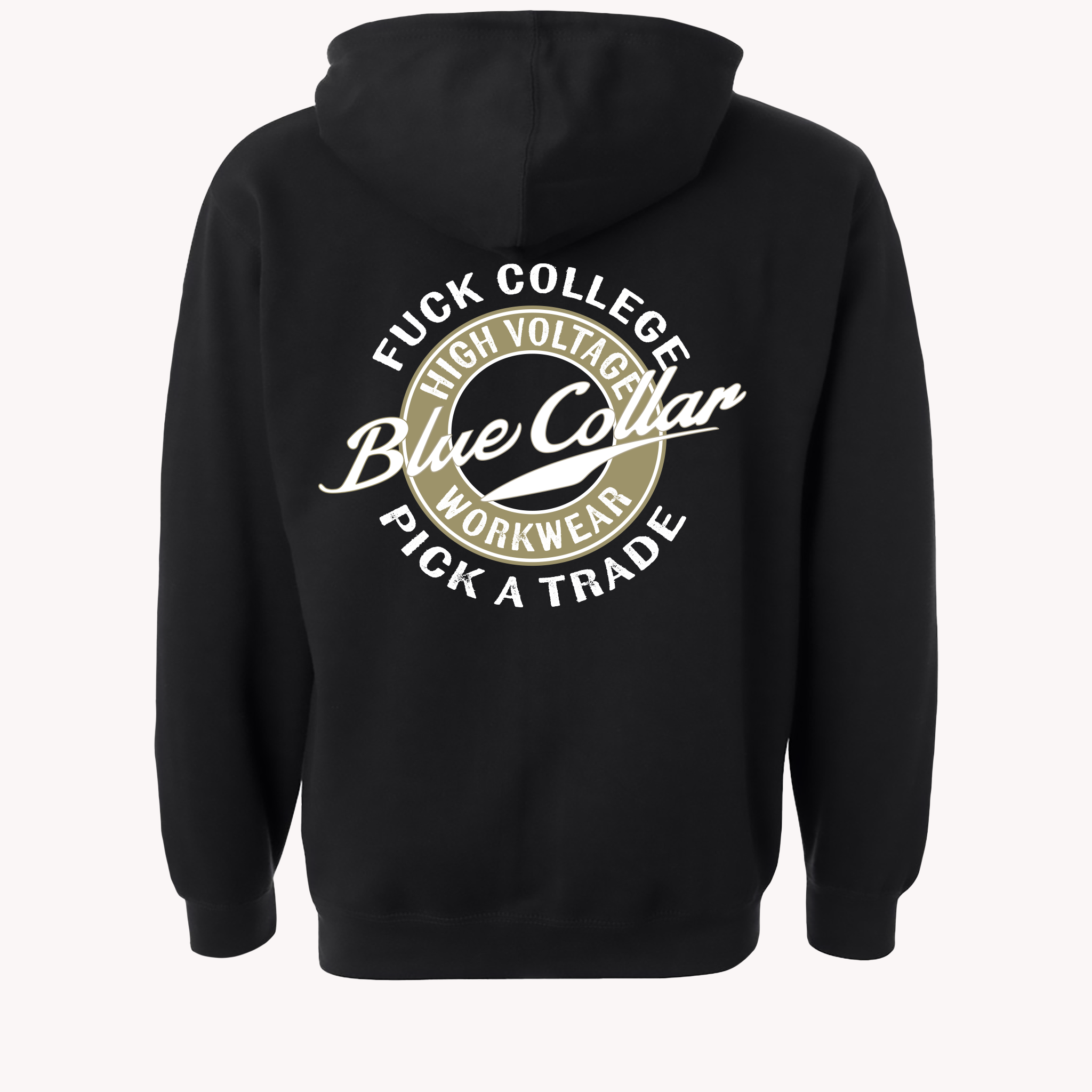 VTWELVE ブイトゥエルブ COLLEGE HOODY Fuck College Hoodie – High Voltage Workwear