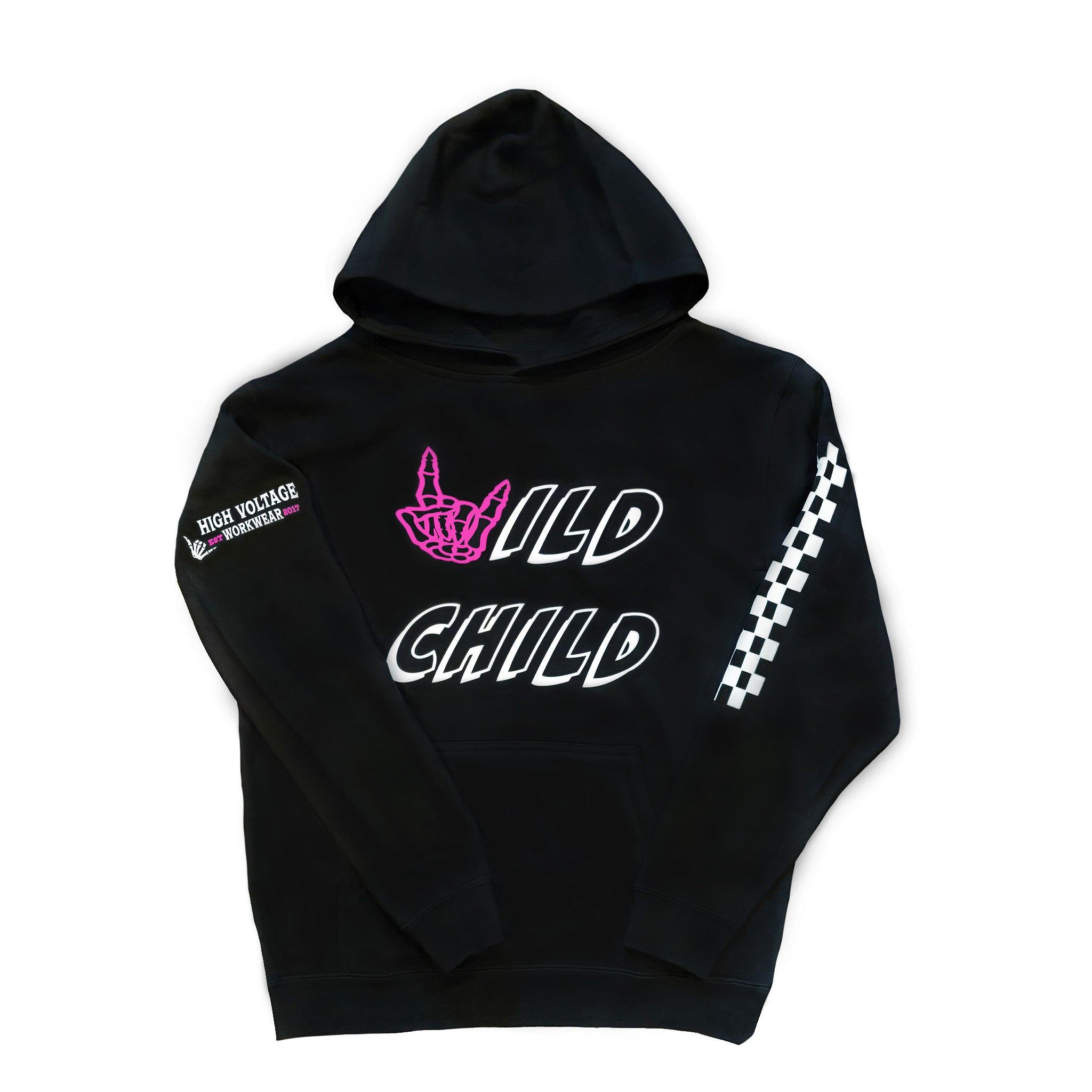 Youth Wild Child Hoodie Pink